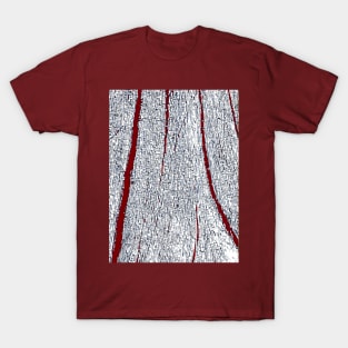 Maroon streak T-Shirt